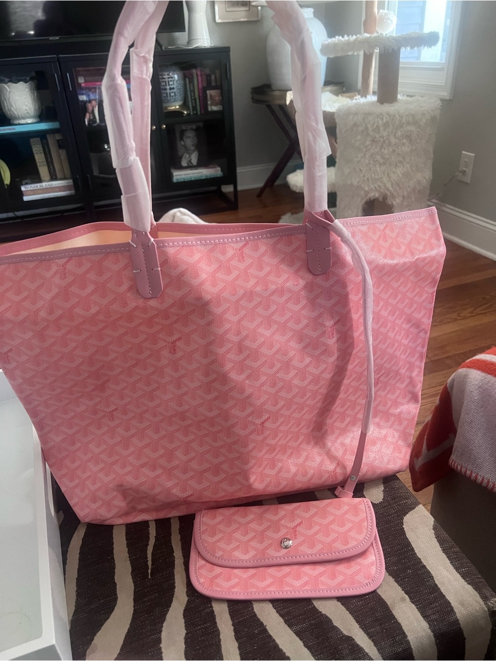 Pink Tote Bag